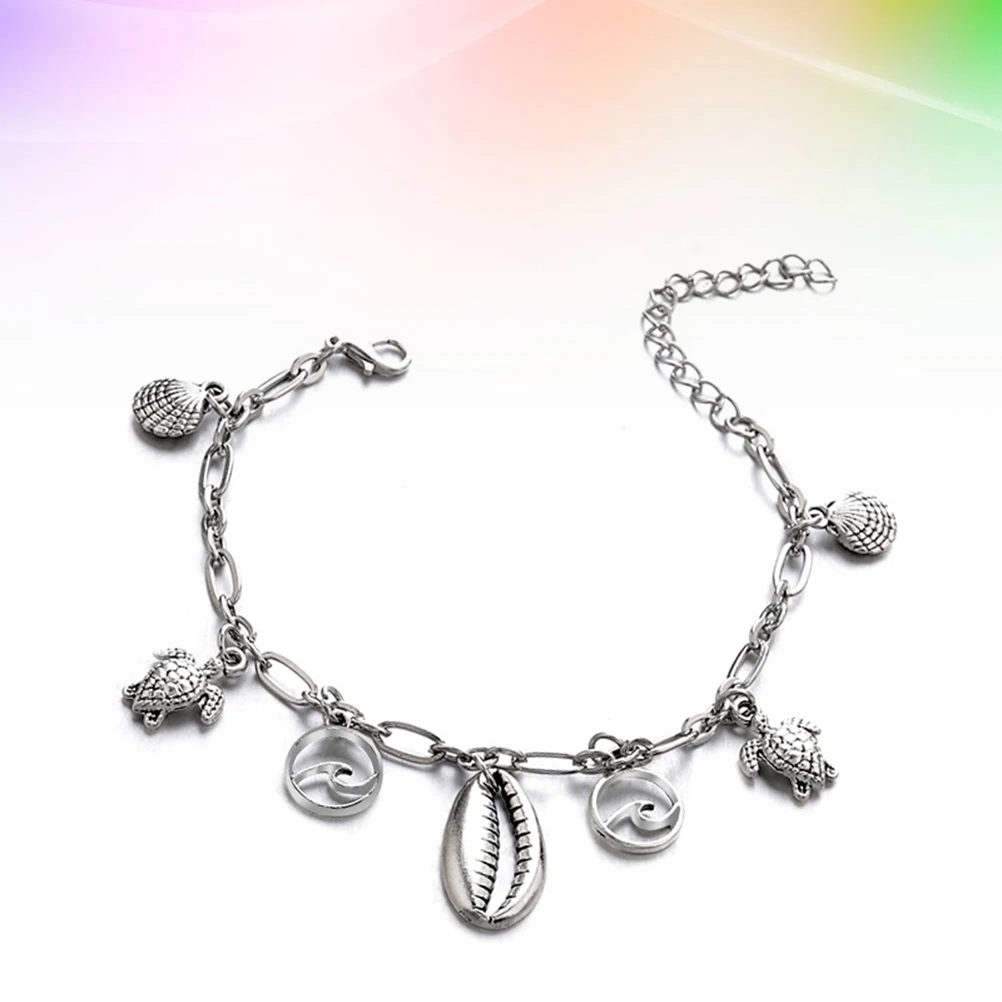 1 шт. браслет на лодыжке модный серебряный anklets ножная цепочка браслет на лодыжке для девушек-подростков