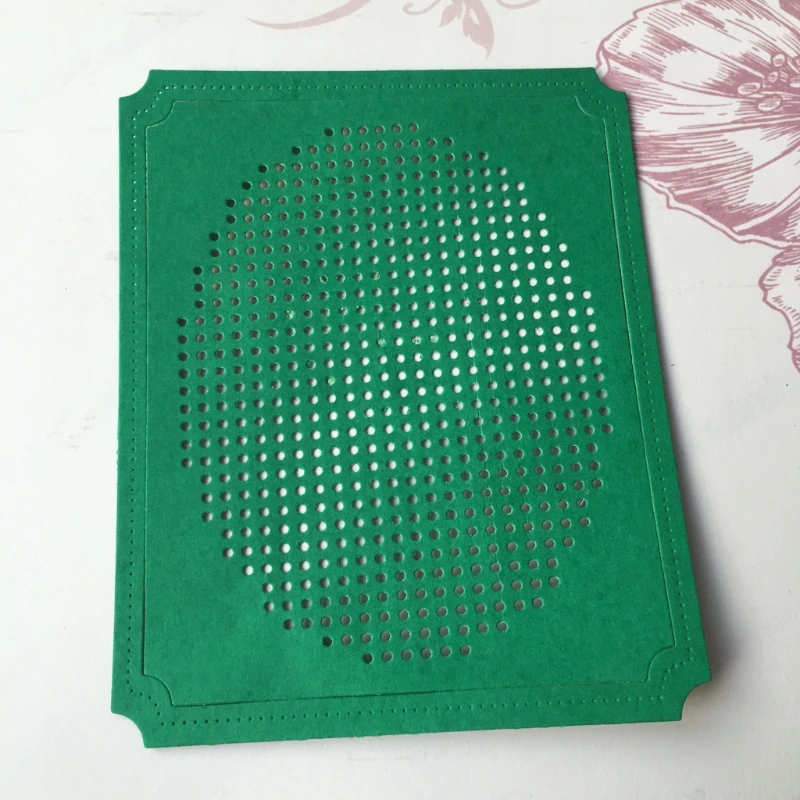 Вышивка крестиком прорезной трафарет для окраски DIY рельефное тиснение для скрапбукинга альбом бумага Card-m14