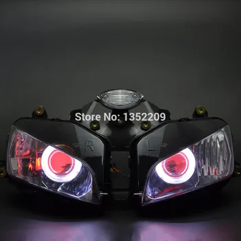 

Projector Headlight HID 35W White Angel Demon Eye Assembly fits for Honda CBR600RR 03-06 CBR600