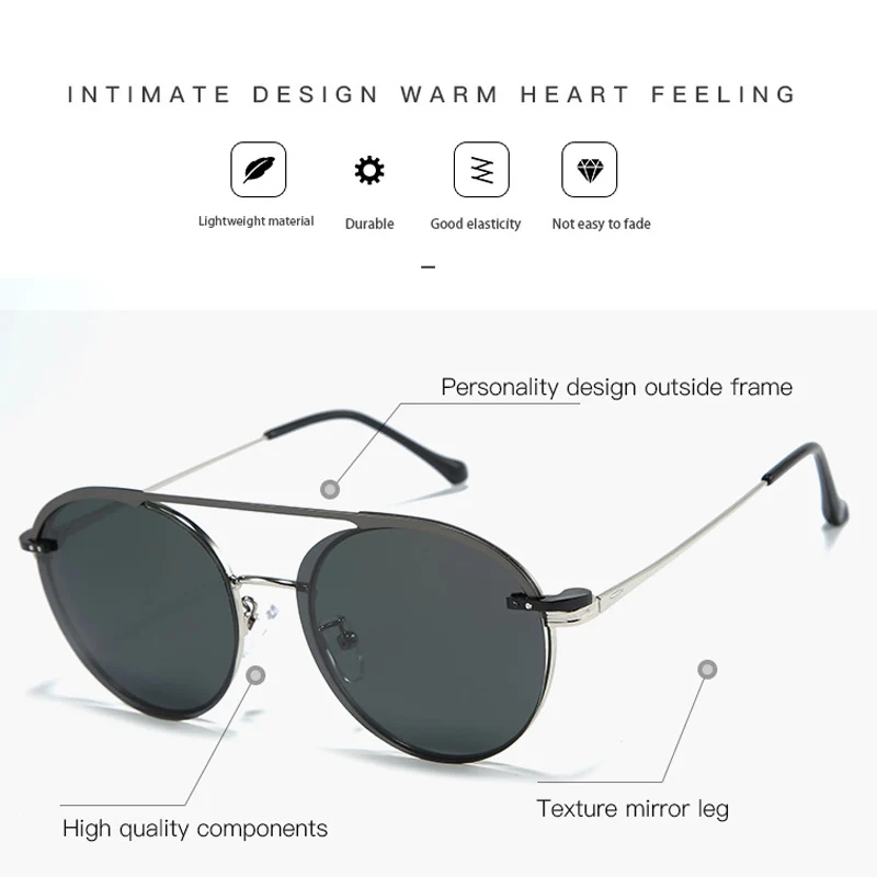 YOK'S Polarized Magnet Clip On Sunglasses Black Mirror Flip Up Clamshell Myopia Driving Glasses customize Optical Sunglass H1297