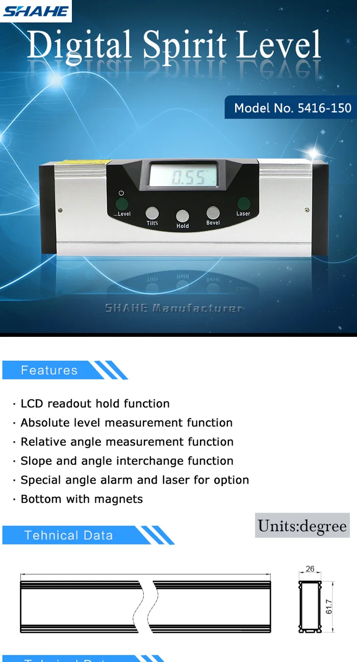 precision digital level