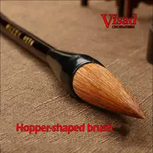 Шерсть ласки китайские кисти каллиграфия кисти набор ручек кисть для письма Хоппер-фигурные макияжные кисточки