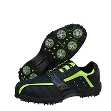 Настоящая Zapatos De Golf Para Hombre аутентичная японская обувь для гольфа Мужские дышащие кроссовки без застежек для улицы Мужские Лидер продаж Top16001