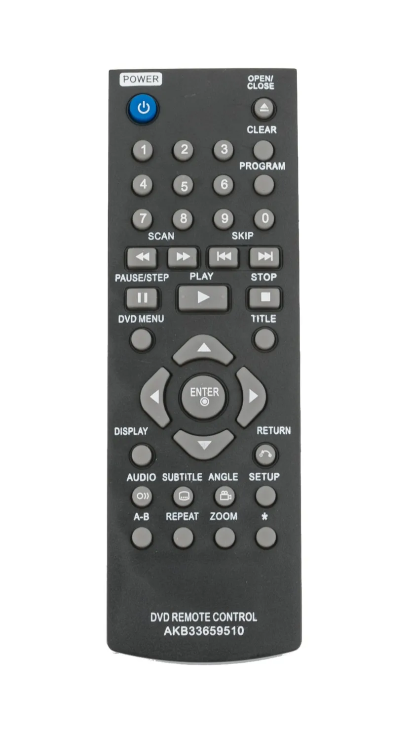 New AKB33659510 remote contro for LG DVD Player DP122 DP520 DP522 DP930