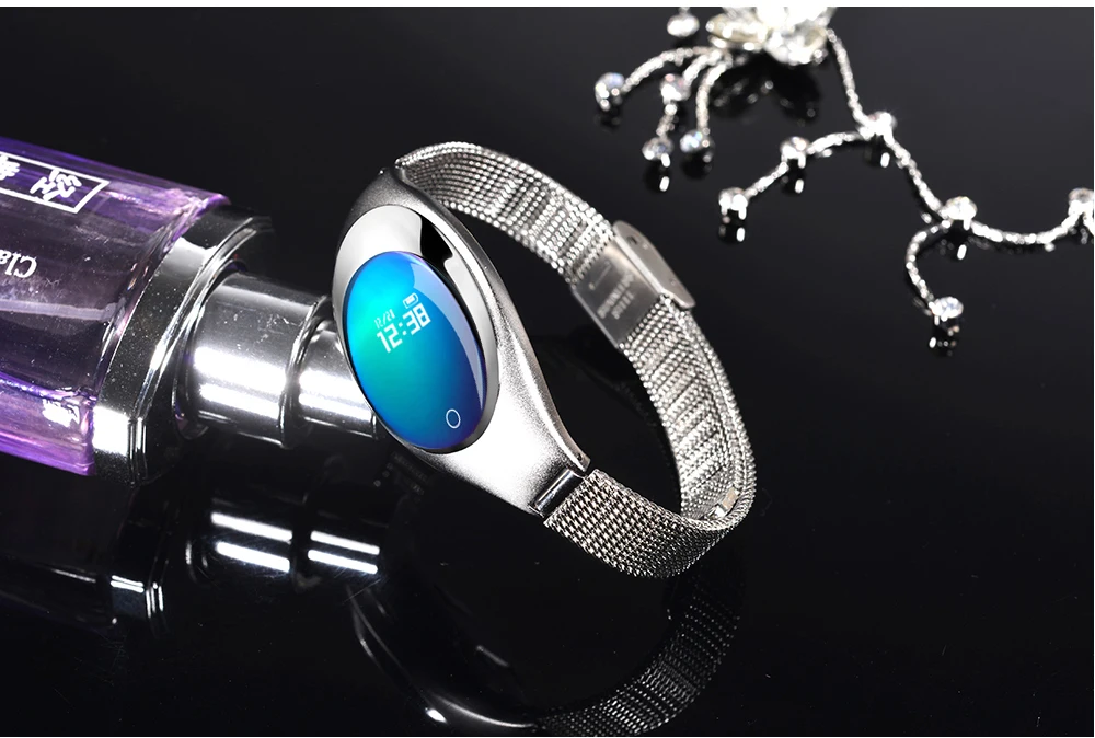 Z18 смарт-браслет с поддержкой сердечного ритма, кровяного давления, кислородный мониторинг, женский браслет для Android IOS, смарт-часы, браслет