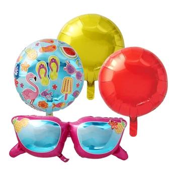 

Aluminum Foil Glasses Balloon For Birthday Parties Decorations Foil Balloon Party Supplies