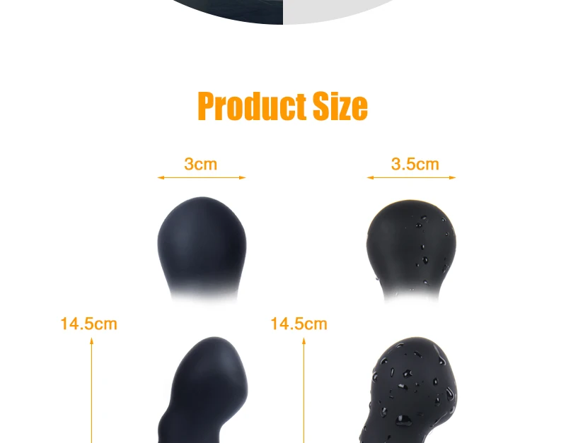 LURE gay sucker anal plug Silicone beads prostate massager anal dilator ball buttplug sex toys for woman men adult erotic shop 14