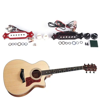 

Guitar Sound Hole Pickup Prewired Wiring Harness for 4 & 6 String Cigar Box