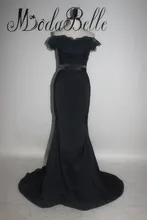 Elegant Sweetheart Black Bridesmaid Dresses Robe De Demoiselles D Honneur Pour Mariage Mermaid Floor Length Wedding