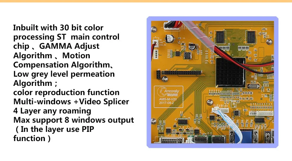 Sdi видео процессор SC369AS мульти windows 8k HD Led Splicer 4 слоя любой роуминг для