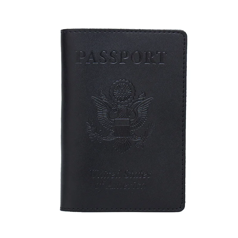 2018 luxury genuine leather women passport cover American style fashion passport cover for