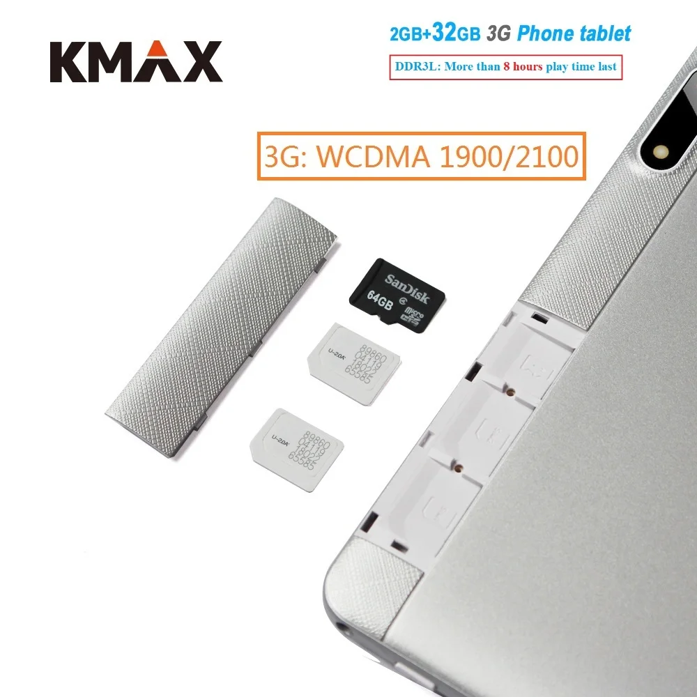 KMAX 10-дюймовый 3G Phone Call планшетный компьютер Dual SIM карты 2 GB 32 GB ips ЖК-дисплей gps четырехъядерные Планшетные ПК 10,1 7 8 9 дешевые чехол клавиатура