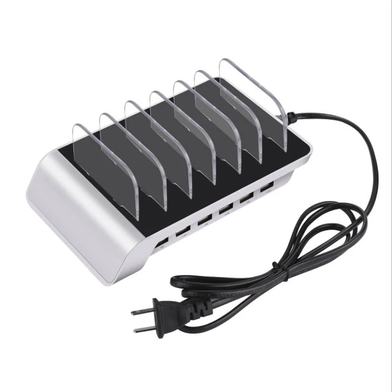 Многофункциональное зарядное устройство для быстрой зарядки USB зарядное устройство 4/6 портов док-станция Подставка держатель для всех теле...
