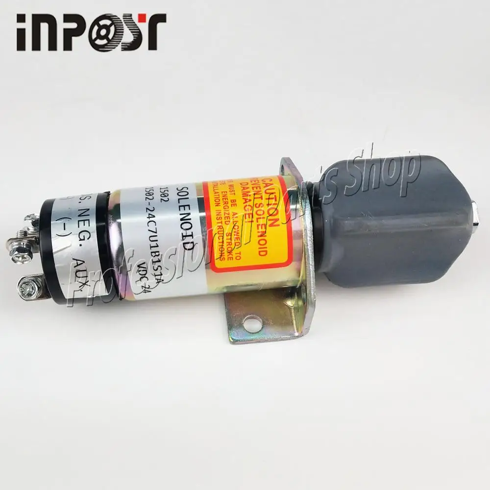 

1502-24C7U1B1S1A 3 клеммы отключения стоп соленоида Для Woodward 1500-2132 24V