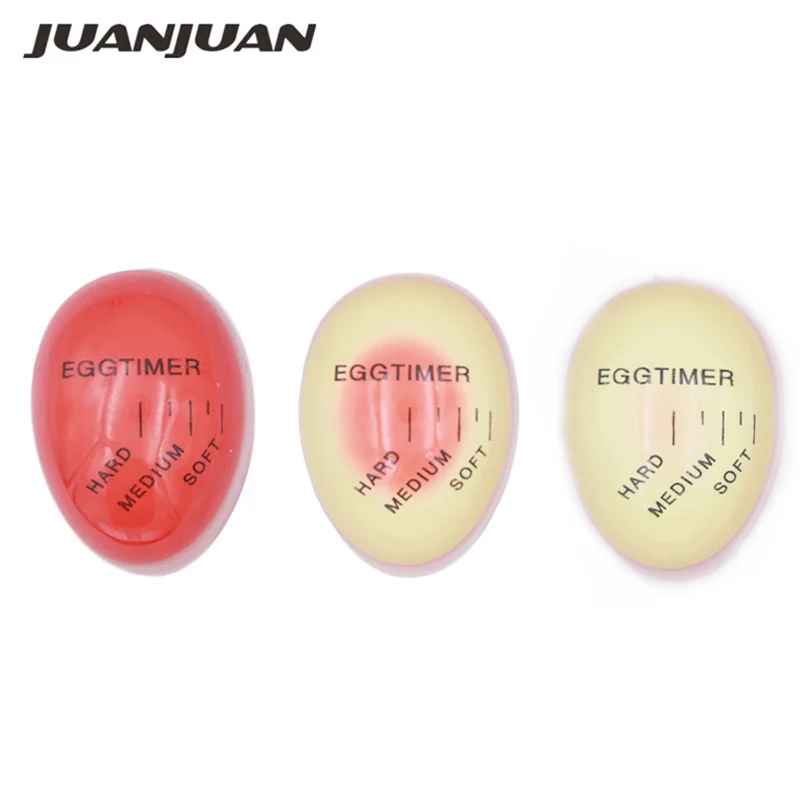 20pcs/lot Egg Timer Digital Perfect Color Changing Timer Soft Hard Boiled Calibration Eggs