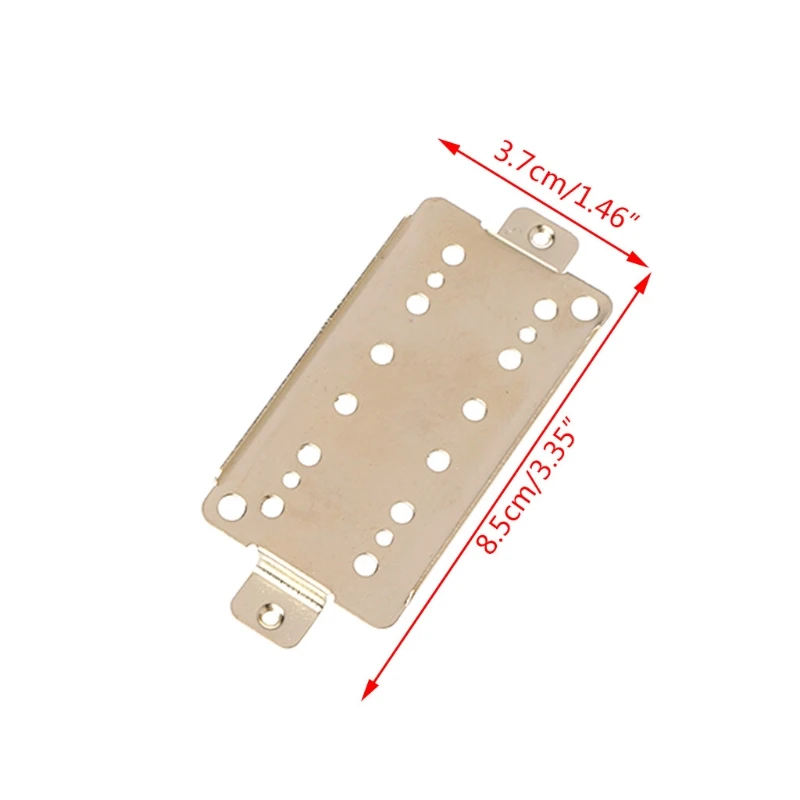 1 шт. гитарный шейный мост хамбакер звукосниматель Базовая пластина 50 мм 52 мм полюсные прокладки