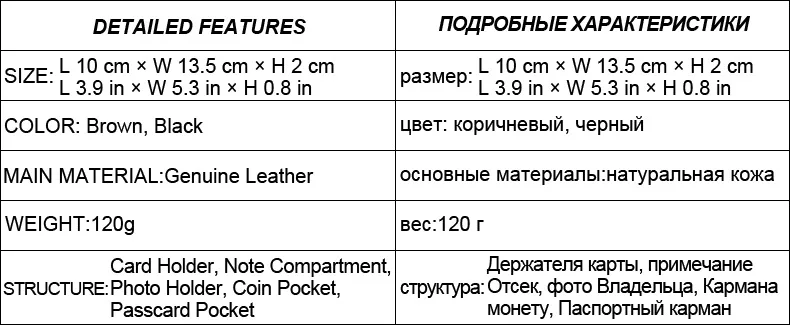 Для мужчин паспорт сумка Винтаж из натуральной кожи, для документов Портмоне кожаный короткий бумажник держатель для карт, кошелек на застежке