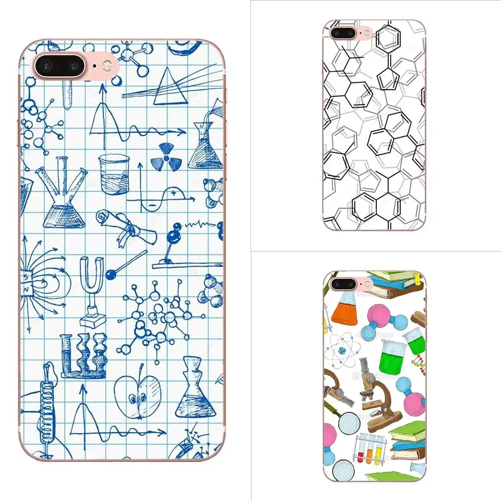 

Chemistry Scribbles Cartoon Phone Cover Case For Sony Xperia Z Z1 Z2 Z3 Z4 Z5 compact Mini M2 M4 M5 T3 E3 E5 XA XA1 XZ Premium