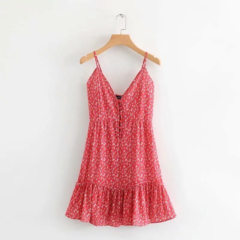 

SY48-234 European and American Fashion Wind Printed Dresses