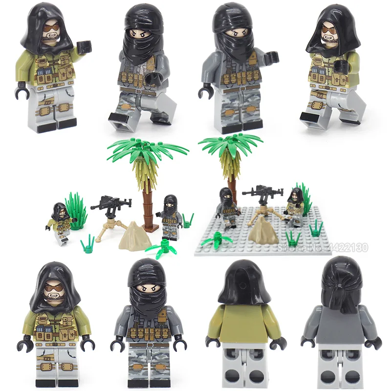 

Military Figures Force World War 2 Building Blocks Army Set Moc Soldier Special Forces Weapons Gift For Boy Toy With Legoinglys