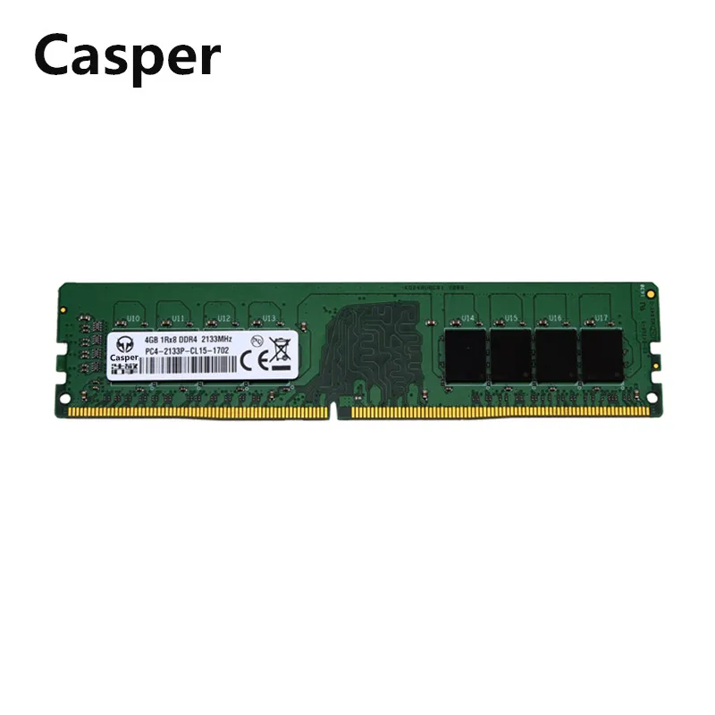 

Casper NEW DDR4 4GB 2133MHz 2400MHz Desktop Memory Non-ECC Ram Stick