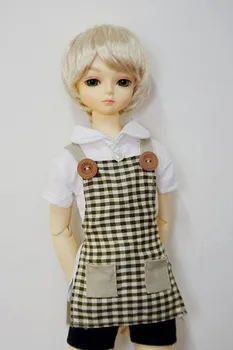 

[wamami] Brown Plaid Apron 1/4 MSD DOD AOD BJD Dollfie