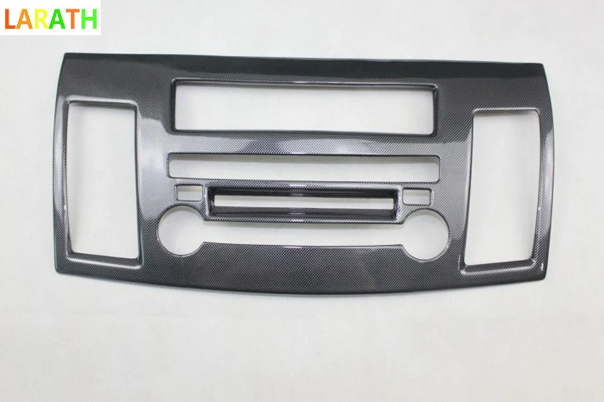 Для Mitsubishi Lancer 2010 2011 2012 углеродное волокно автомобильный Стайлинг автомобиля кондиционер ручка переключатель панель крышка рамка наклейки полосы