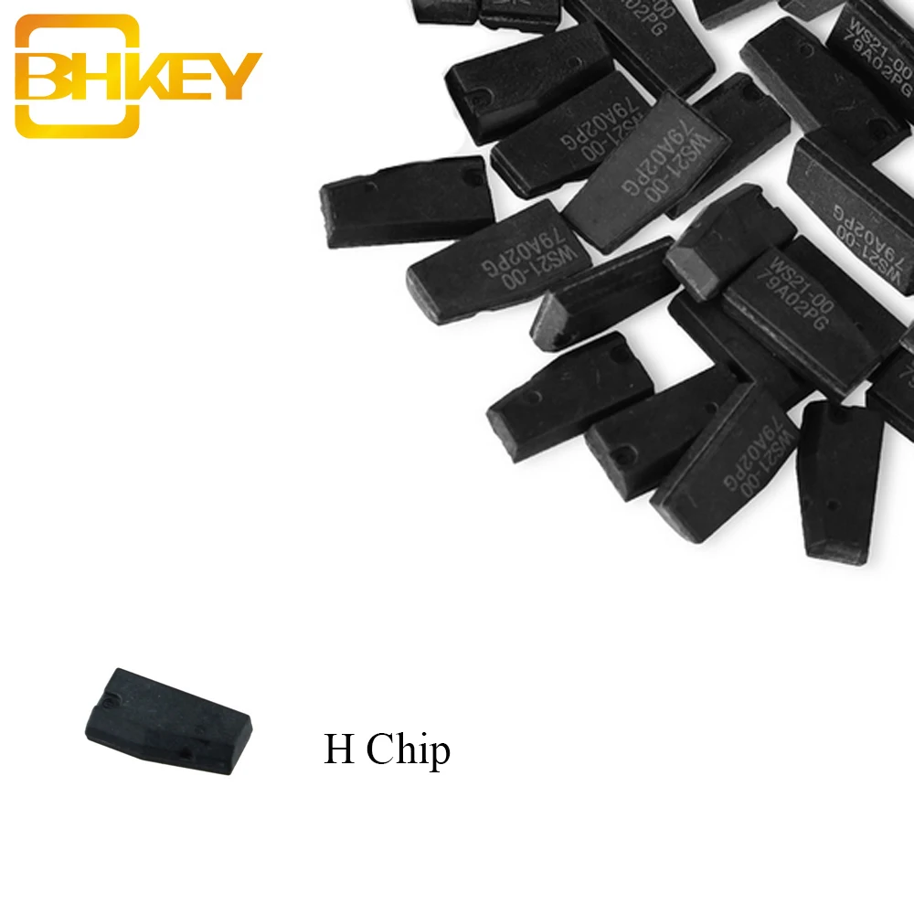 

BHKEY 5PCS/10PCS/20PCS*Transponder Key Chip H 8A Carbon Chip Fit For Toyota Rav4 Camry H Chip