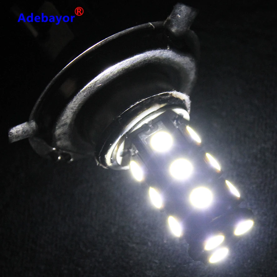 4X H4 18 светодиодный 5050 автомобиля SMD led лампа для противотуманной фары Дневные ходовые огни 12V Белый