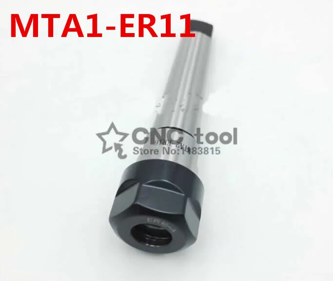 MT1 ER11 цанговый патрон ручка 1 # конус Морзе Фрезерный Toolholder зажим CNC часть MTA1 ER11|milling
