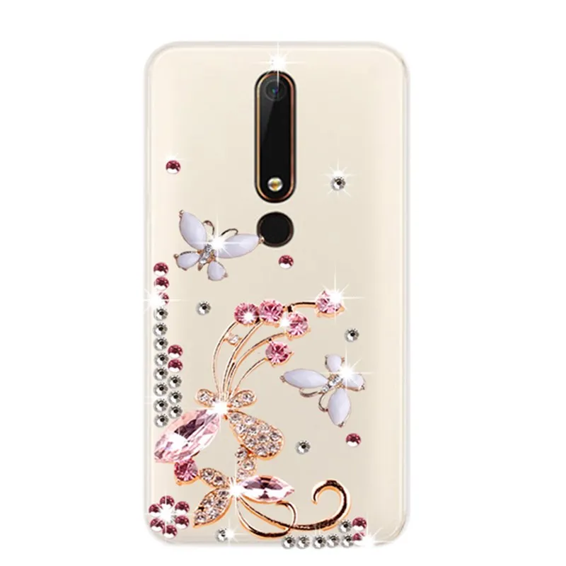 Чехол для Nokia x7 x3 x5 чехлы телефонов с бриллиантами чехол 3 1 5 7 6 8 plus 9 2018 sirocco 2 4 2x71