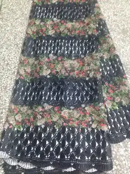 

Deep Gray Wave flowers printed guipure lace colorful lace guipure lace,hot selling design,cord lace,latest design, fast delivery