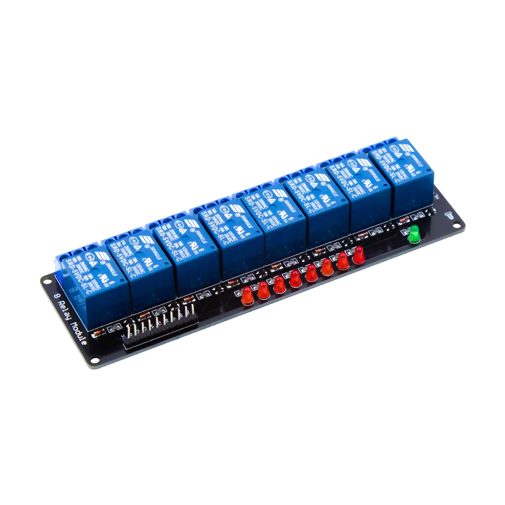 1/2/4/8 канальный релейный модуль без света, Муфты 5V Для Arduino diy kit - Цвет: 8 Channel