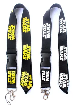 

Universal New Wholesale star wars Lanyard 2 COLORS available STRAP FOR All CELL PHONEs HOT SALE STRING NECK STRAP