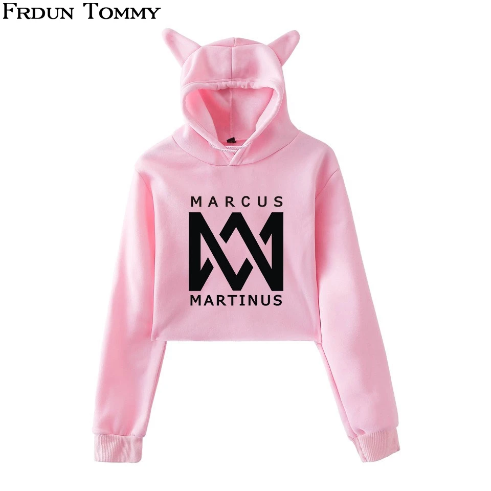 

Frdun Tommy Marcus &martinus Cat Ear Sweatshirt Women Favorite Keep Warm 2018 New Ouewear Casual Cute Cat Ear Sweatshirt