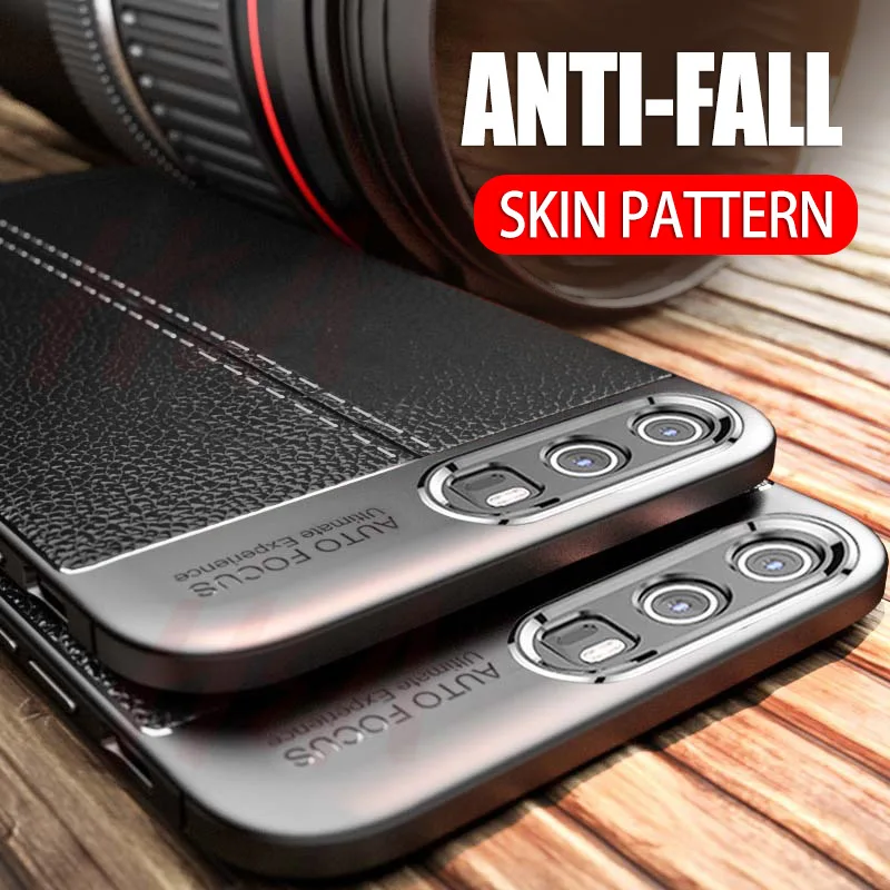

H&A Luxury Leather Pattern Case For Huawei Honor 8 9 10 lite 7X 7C 7A Pro Shockproof TPU Slim Cover 7C 7A Phone Case Fundas Capa