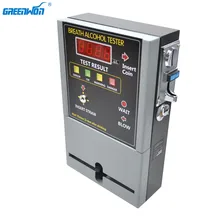 Работающий от монет, тестер дыхательного спирта AT819, тестер дыхательного спирта, алкотестер