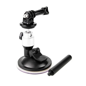 

For-Dji Osmo Action Car Glass Sucker Adapter Suction Cup Mount Holder Fix Bracket Desktop Stand Car Bracket Camera Mount Acces
