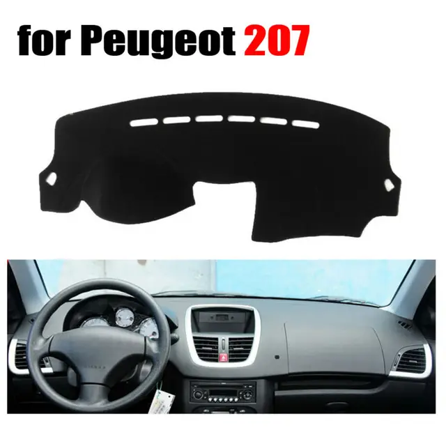 Car Dashboard Covers Mat For Peugeot 207 All The Years Left Hand Car Dashboard Covers Mat For Peugeot 207 All The Years Left Hand Drive Dashmat Pad Dash Cover Auto Accessories