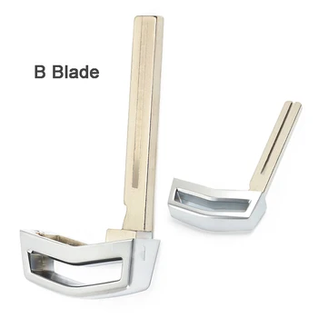 Keyforkess 10x per Hyundai Genesis G80 2017 2018 sostituzione Smart Prox chiave di emergenza per auto inserto remoto lama custodia vuota Fob - KEYECU 10x per Hyundai Genesis G80 2017 2018 sostituzione Smart Prox chiave di emergenza per