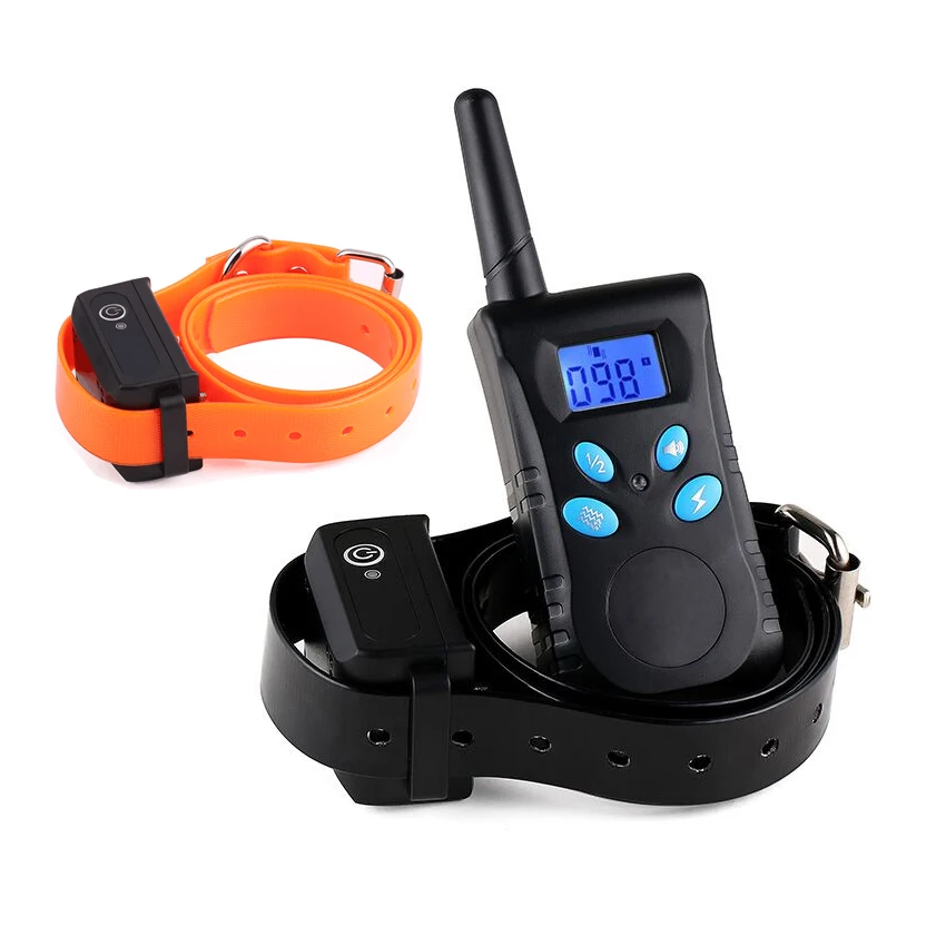 PD520S Dog training collar Electric shock collar waterproof rechargeable remote control for one
