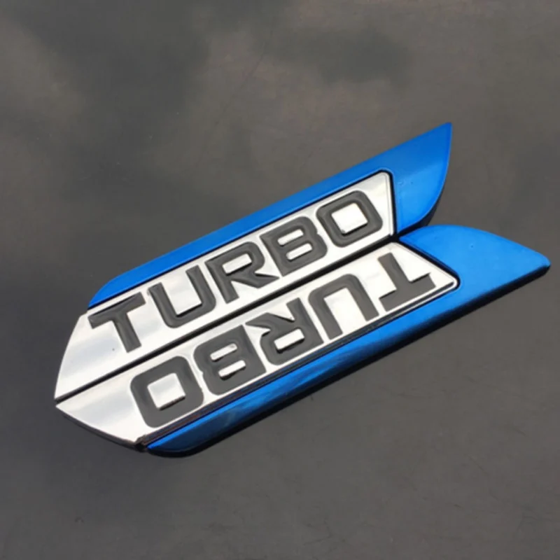 3D металлическая турбо наклейка с логотипом на автомобиль эмблема Эмблемы Сделай Сам автостайлинг украшения Аксессуары