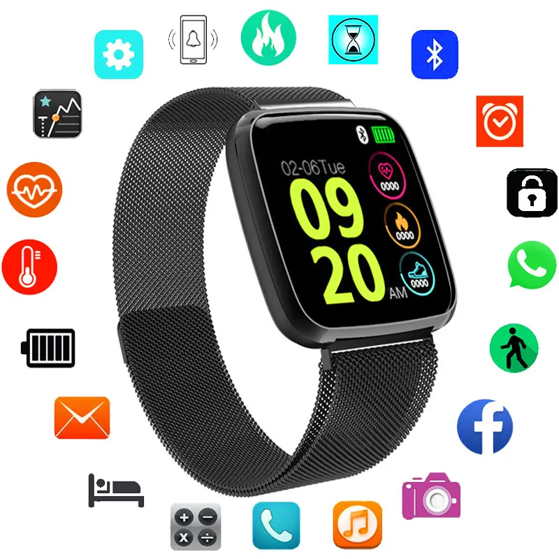 

New Smart Watch Men Watches Top Brand Luxury Stainless steel Male Wrist Watch For Men Clock Wristwatch Hours Relogio Masculino