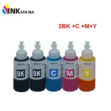 70 мл 5 Бутылка возможна перезаправка краситель набор чернил для принтера Epson L120 L132 L210 L222 L300 L312 L355 L350 L362 L366 L550 L555 L566