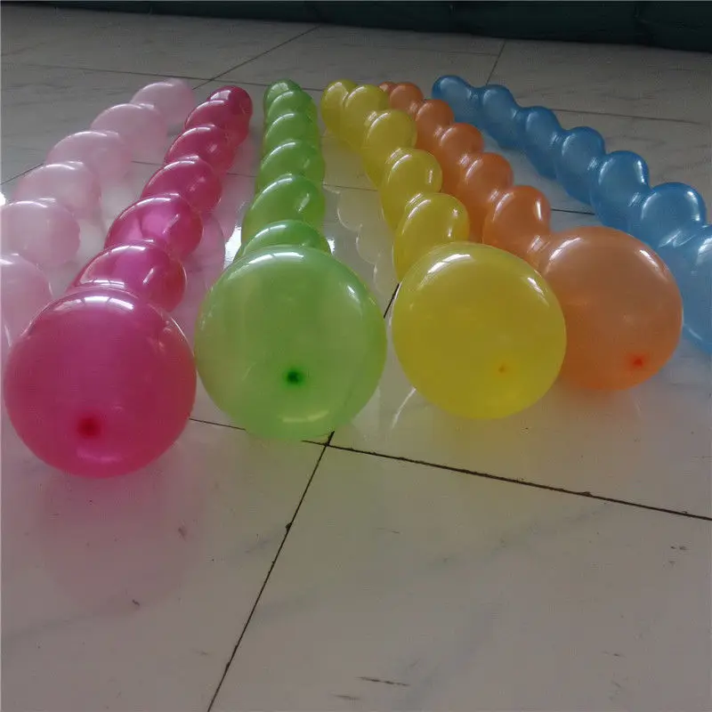 

Hot 50Pcs Giant Latex Rubber Helium Spiral Balloons Wedding Birthday Party Baloon Decoration for Kids