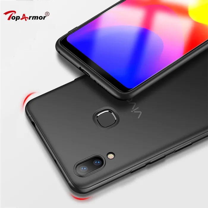 Матовый Мягкий ТПУ силиконовый матовый чехол для Vivo X9 s X20 Plus X21 i X23 NEX Y51 Y53 Y55 Y67 Y69 Y75