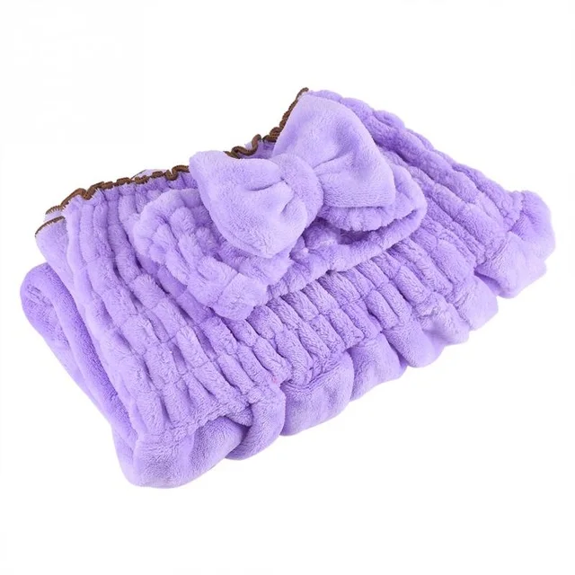 Для женщин Ванная комната Ванна Полотенца для взрослых ванна для халатов, полотенец Ночная рубашка в комплекте с купальным халатом тело гидромассажная Ванна платье салфетку de bain toalha de banho - Цвет: Фиолетовый
