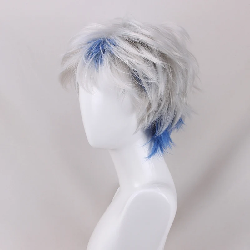 

2018 Movie Ready Player One Parzival Synthetic Wig Parzival Cosplay Costume Wigs For Men Fluffy Short Party Play Wigs