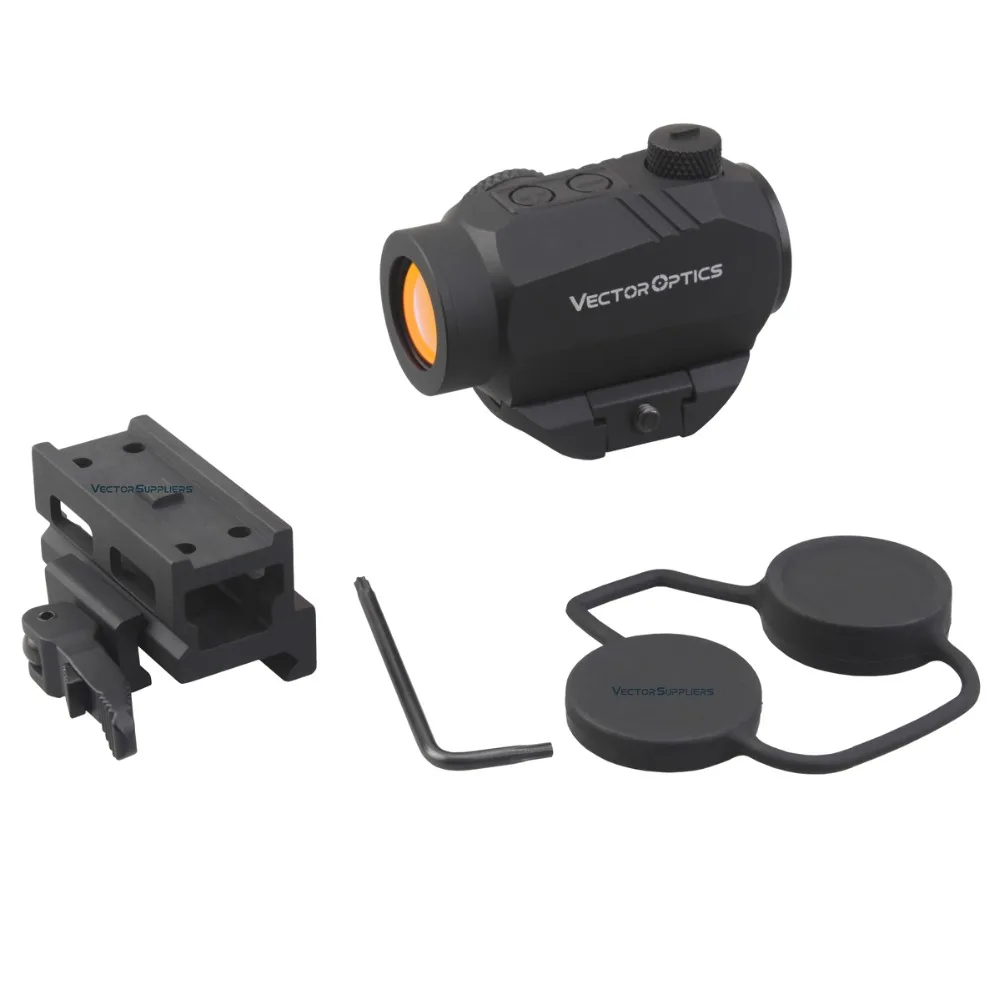Оптический прицел Vector Optics Harpy AR15 M4 AK47 Red Dot с креплением QD Picatinny 20000 часов