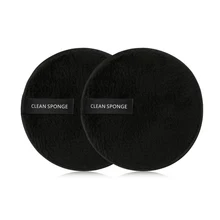 Женский макияж спонж для снятия двусторонней косметической слоеной моющийся Гладкий спонж для нанесения основы пудра слоеный Макияж инструмент